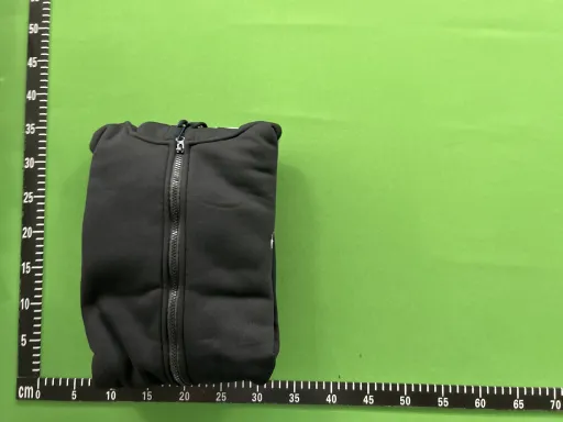拉链黑色白标
