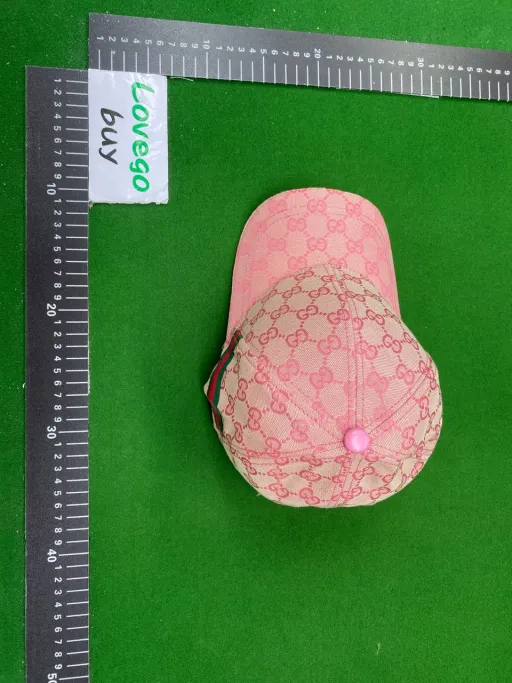 Small g leather top pink
