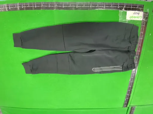 Black and light gray trousers