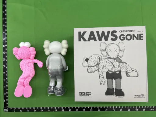 35cm GONE公主抱 灰粉【盒装】