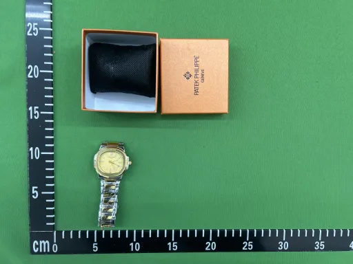 百达手雷磨砂壳间金金面